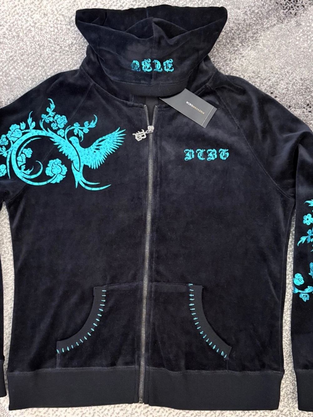 BCBG Velour Track Suit
